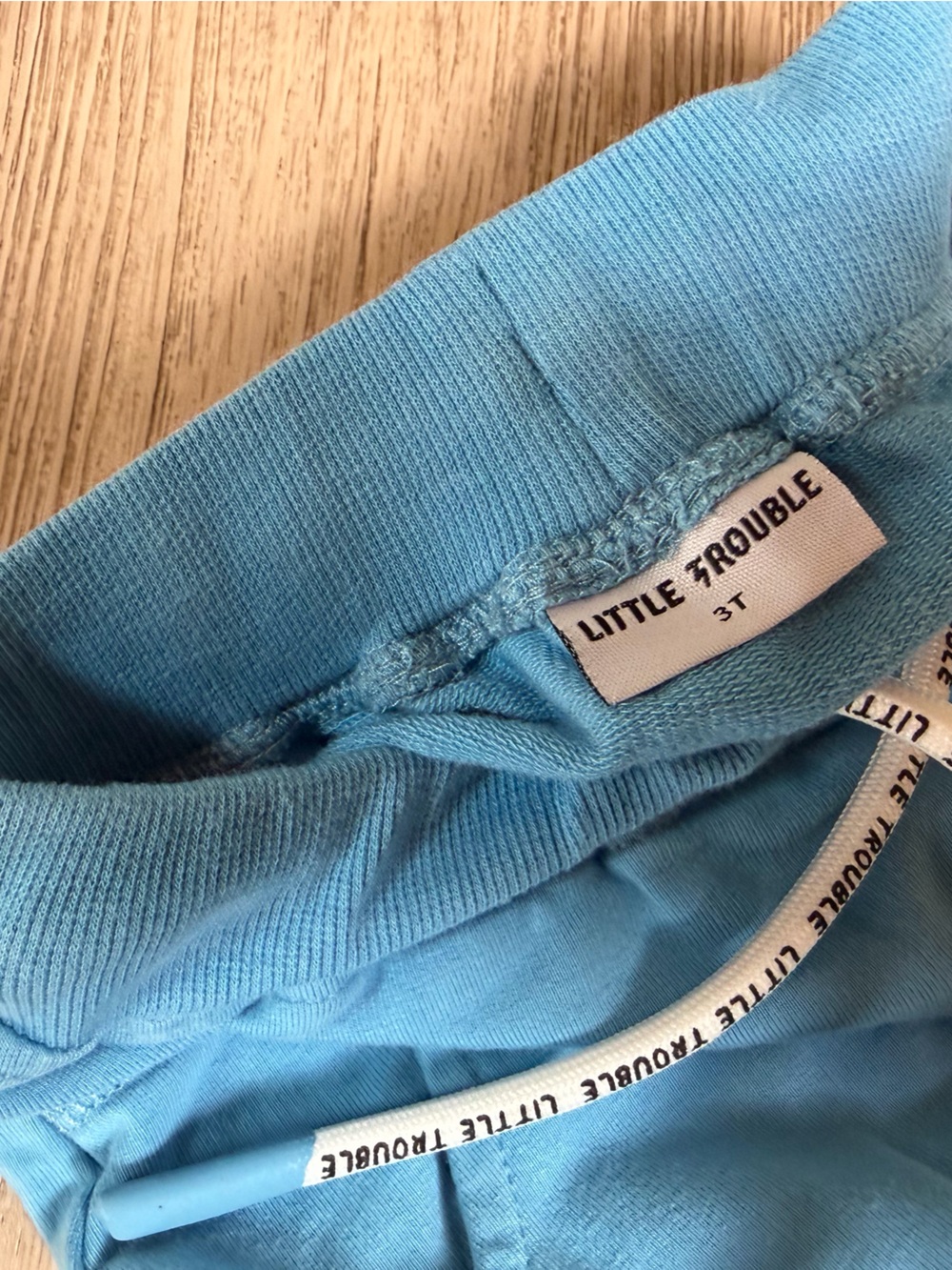 Little Trouble Everyday Shorts Blue - Picture 3 of 4